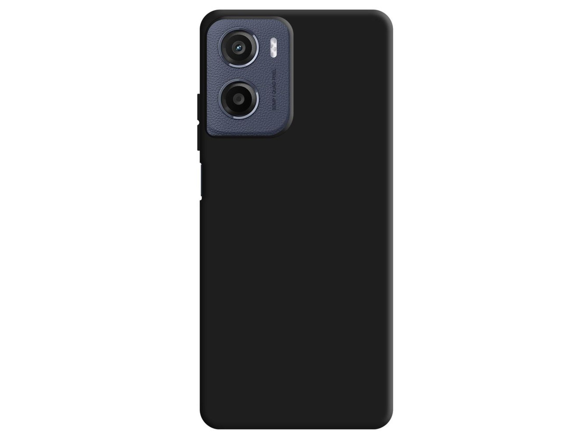 Capa fosca 3mk Pro para Motorola Moto E15 - Preta