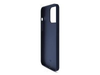 Funda de silicona 3mk para iPhone 16 Pro - Azul marino Funda de silicona 3mk para iPhone 16 Pro - Azul marino
