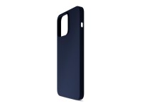 Funda de silicona 3mk para iPhone 16 Pro - Azul marino Funda de silicona 3mk para iPhone 16 Pro - Azul marino