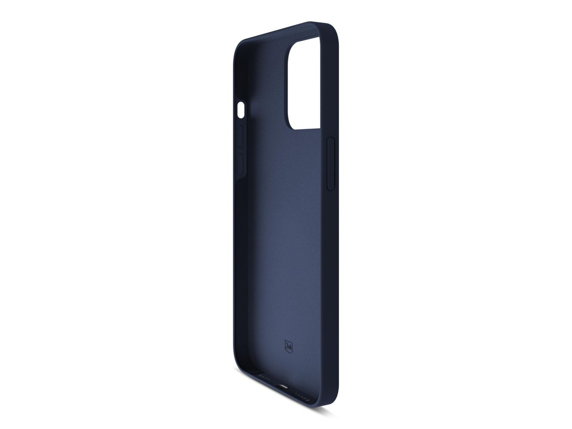 Funda de silicona 3mk para iPhone 16 Pro - Azul marino