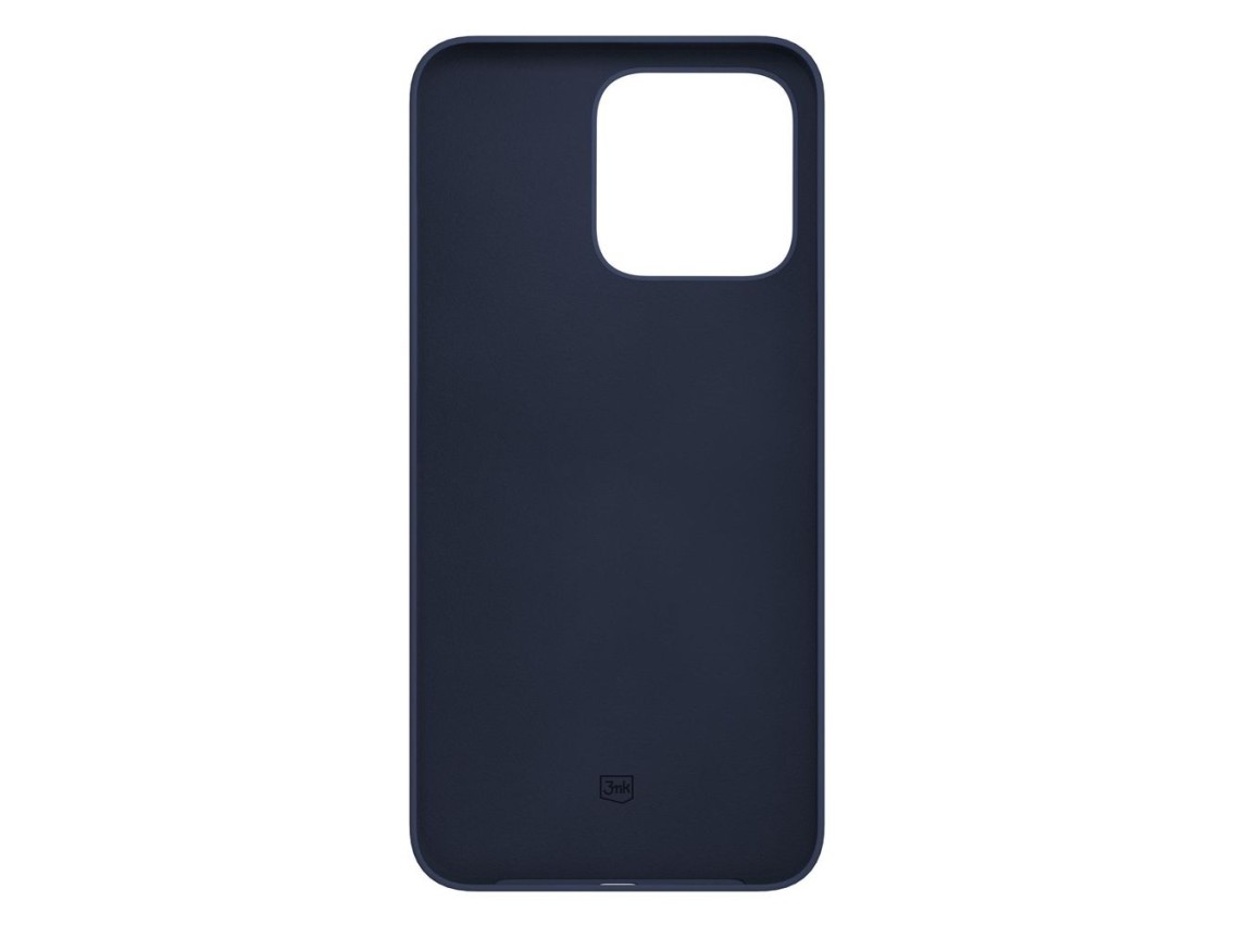 Funda de silicona 3mk para iPhone 16 Pro - Azul marino