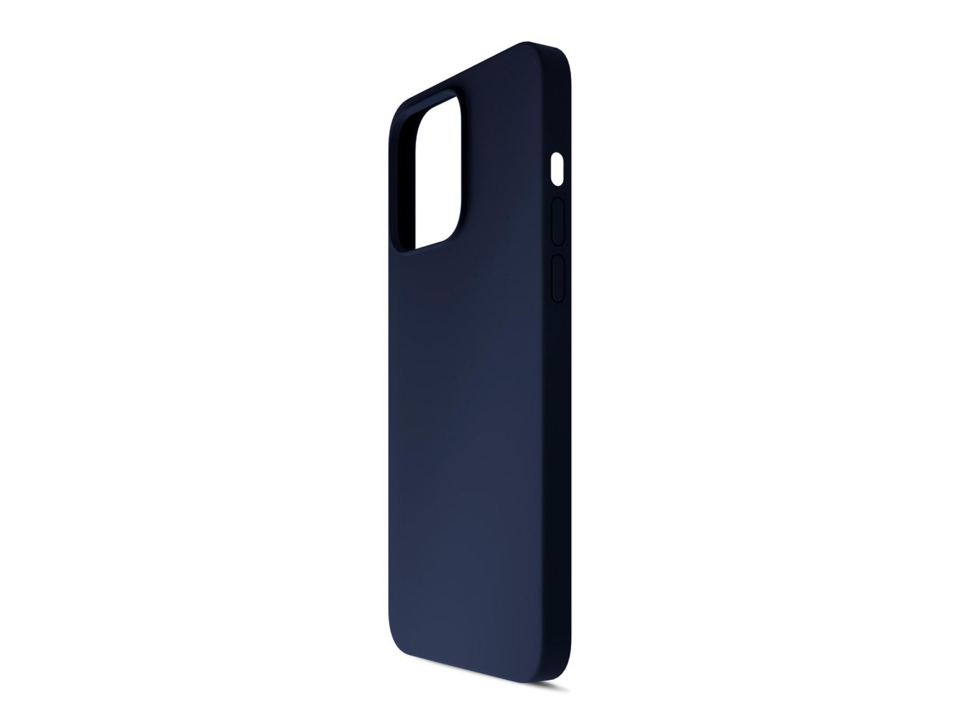Funda de silicona 3mk para iPhone 16 Pro - Azul marino