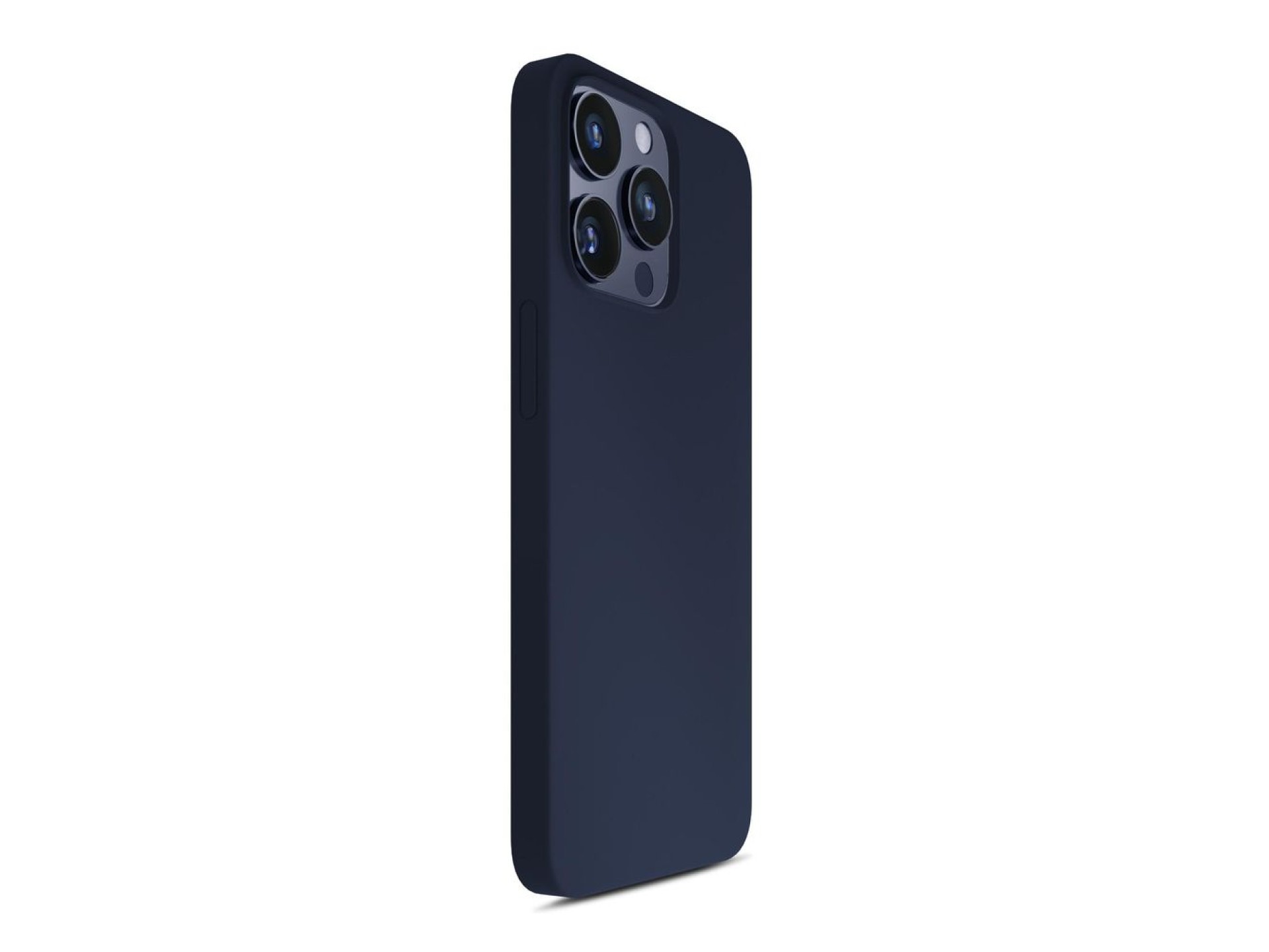 Funda de silicona 3mk para iPhone 16 Pro - Azul marino
