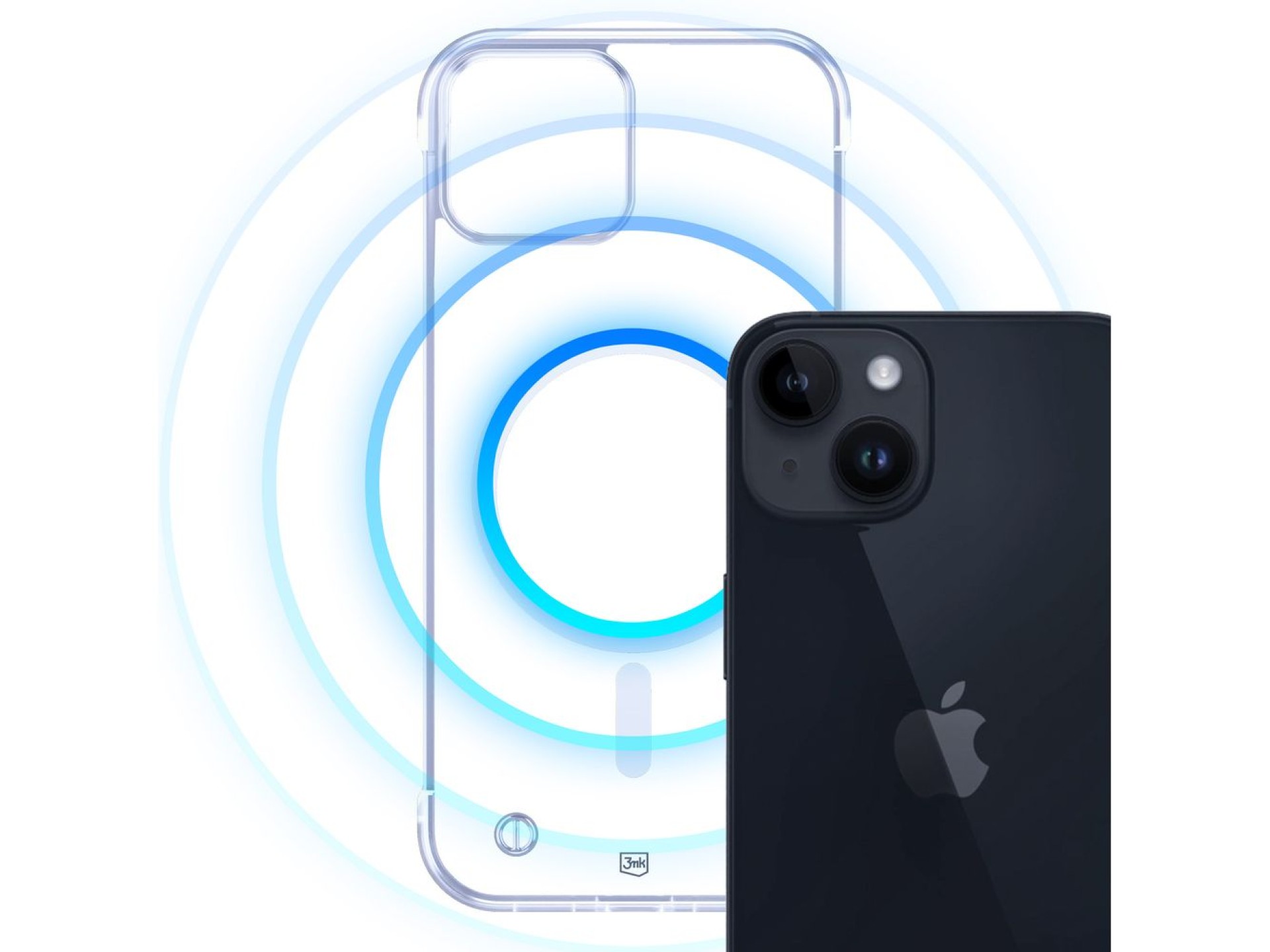 3mk Just20g MagCase for iPhone 14 Plus - transparent