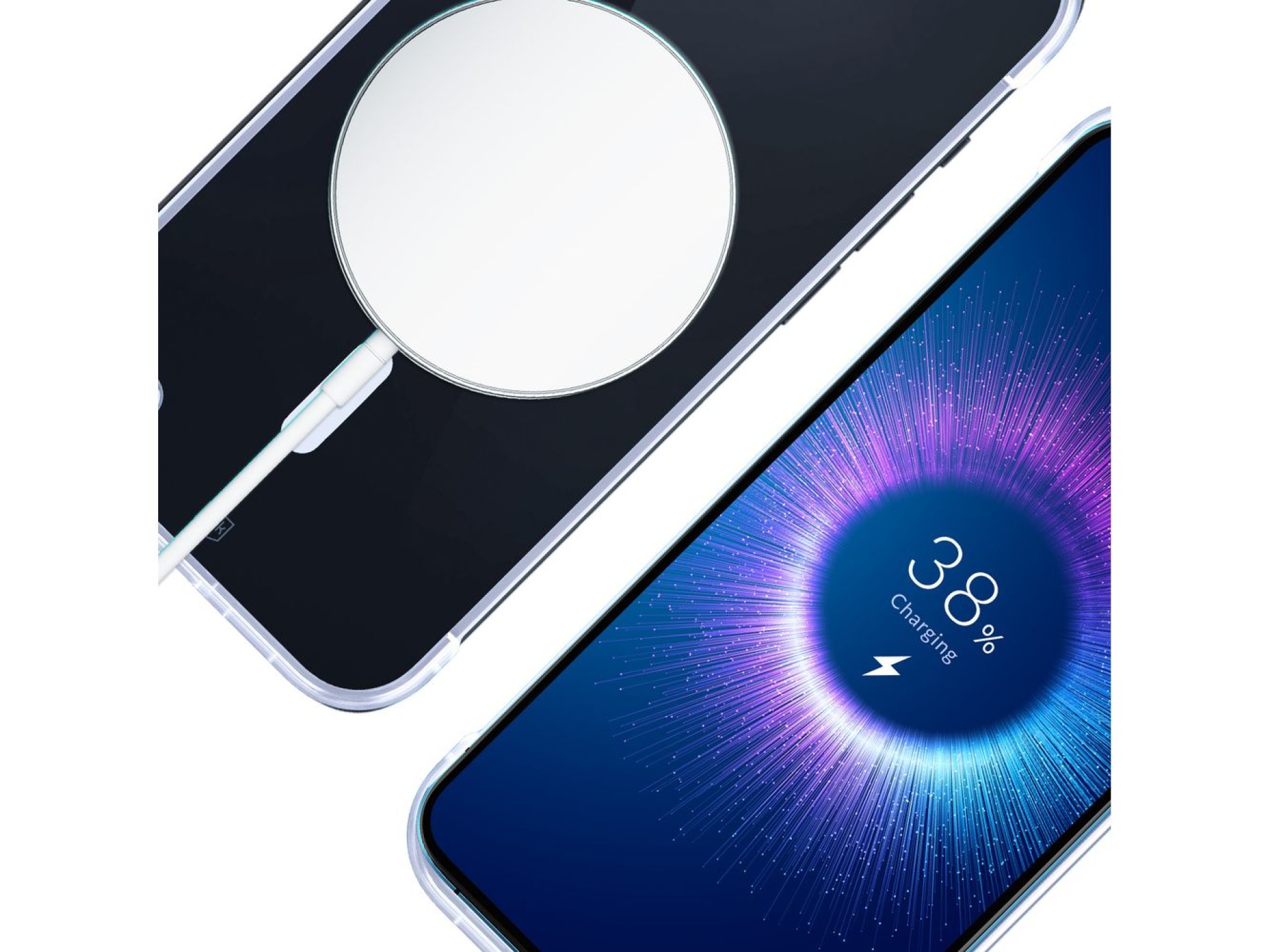 3mk Just20g MagCase for iPhone 14 Plus - transparent