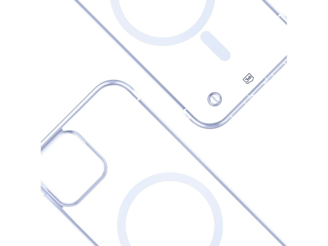 3mk Just20g MagCase for iPhone 14 Plus - transparent
