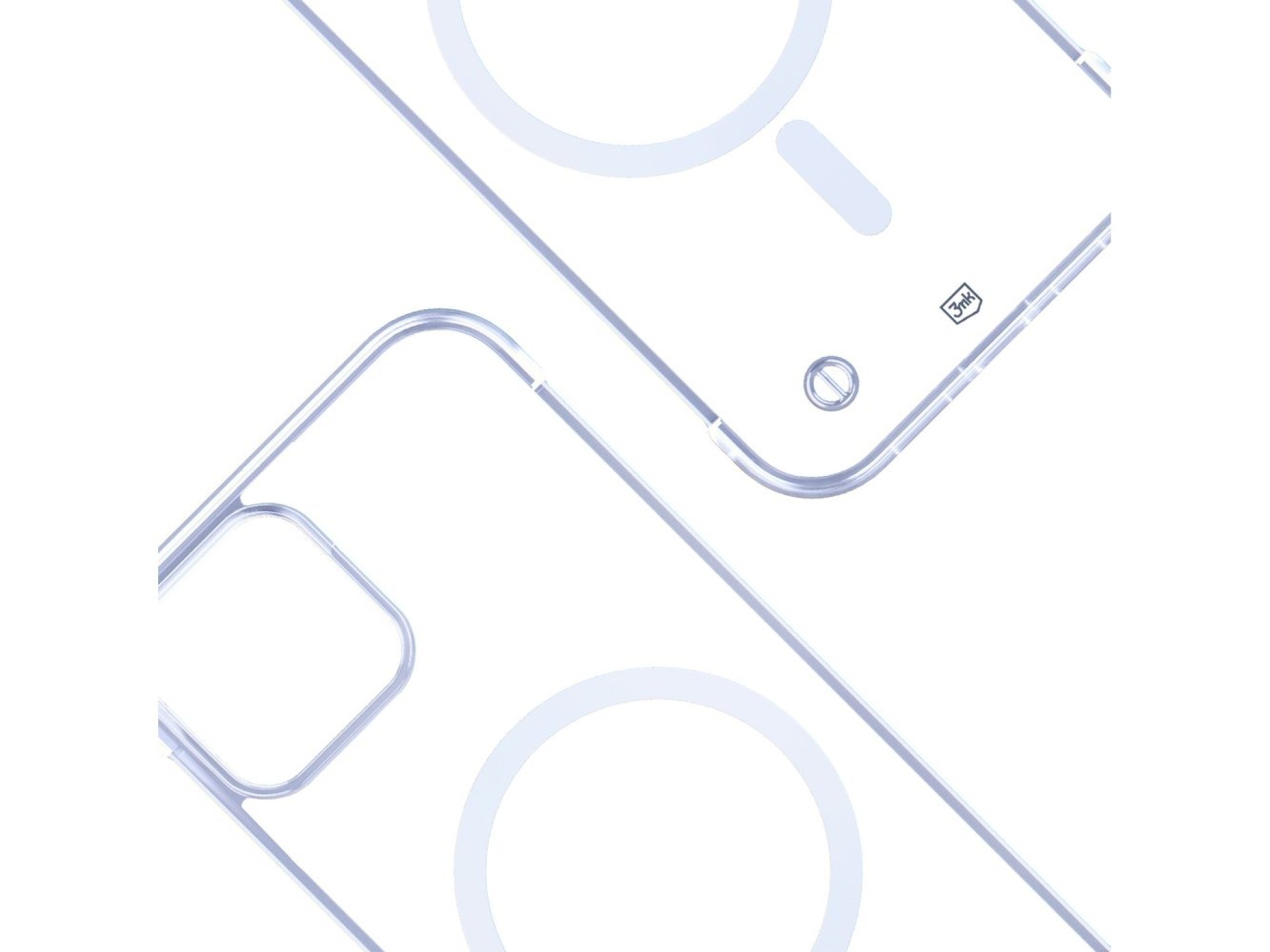 3mk Just20g MagCase for iPhone 14 Plus - transparent