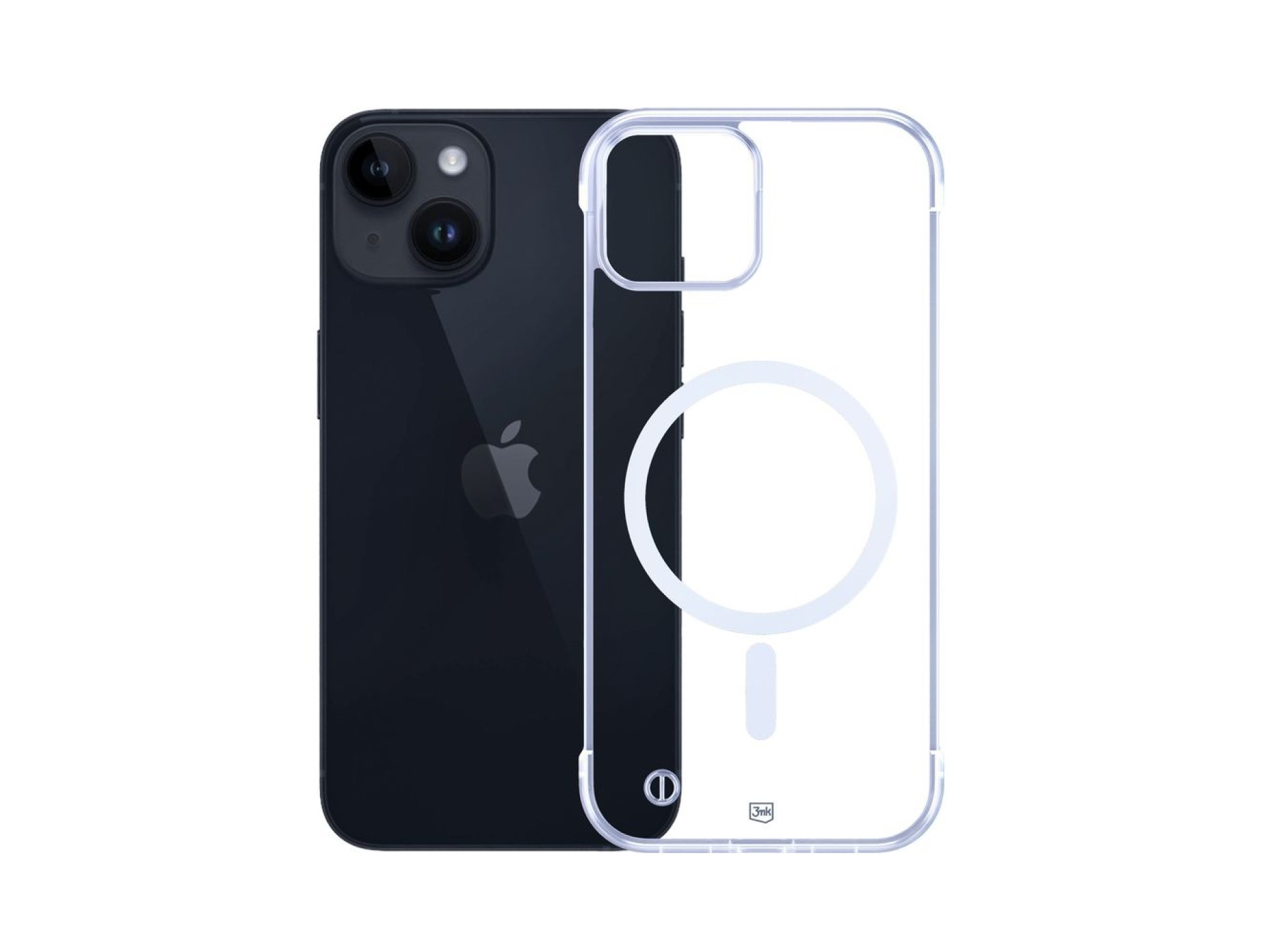 3mk Just20g MagCase for iPhone 14 Plus - transparent