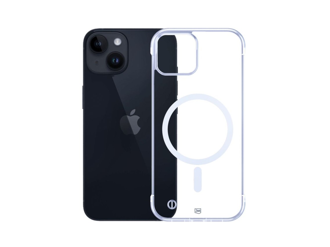 3mk Just20g MagCase for iPhone 14 Plus - transparent