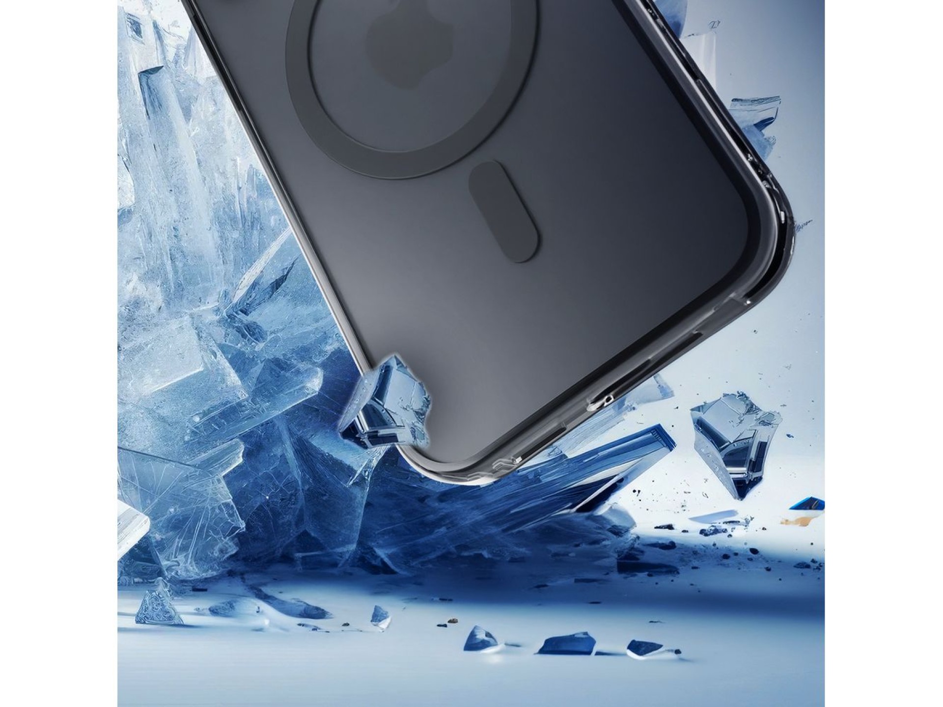 Funda 3mk Frosty MagCase para iPhone 12 Pro Max - Negra