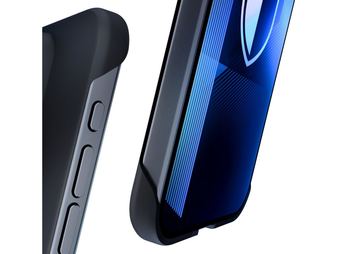 Funda mate 3mk Just20g para Apple iPhone 14 Pro Max - Negro mate