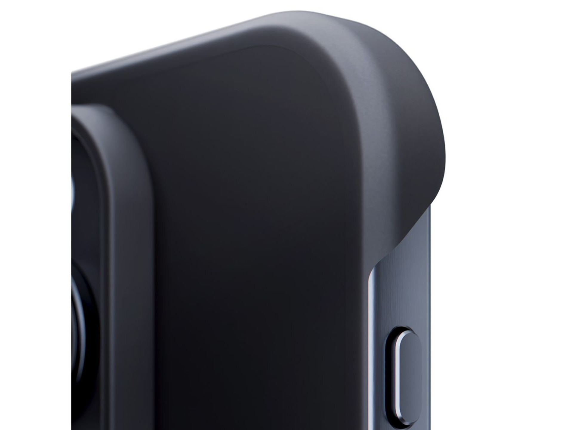 Funda mate 3mk Just20g para Apple iPhone 14 Pro Max - Negro mate