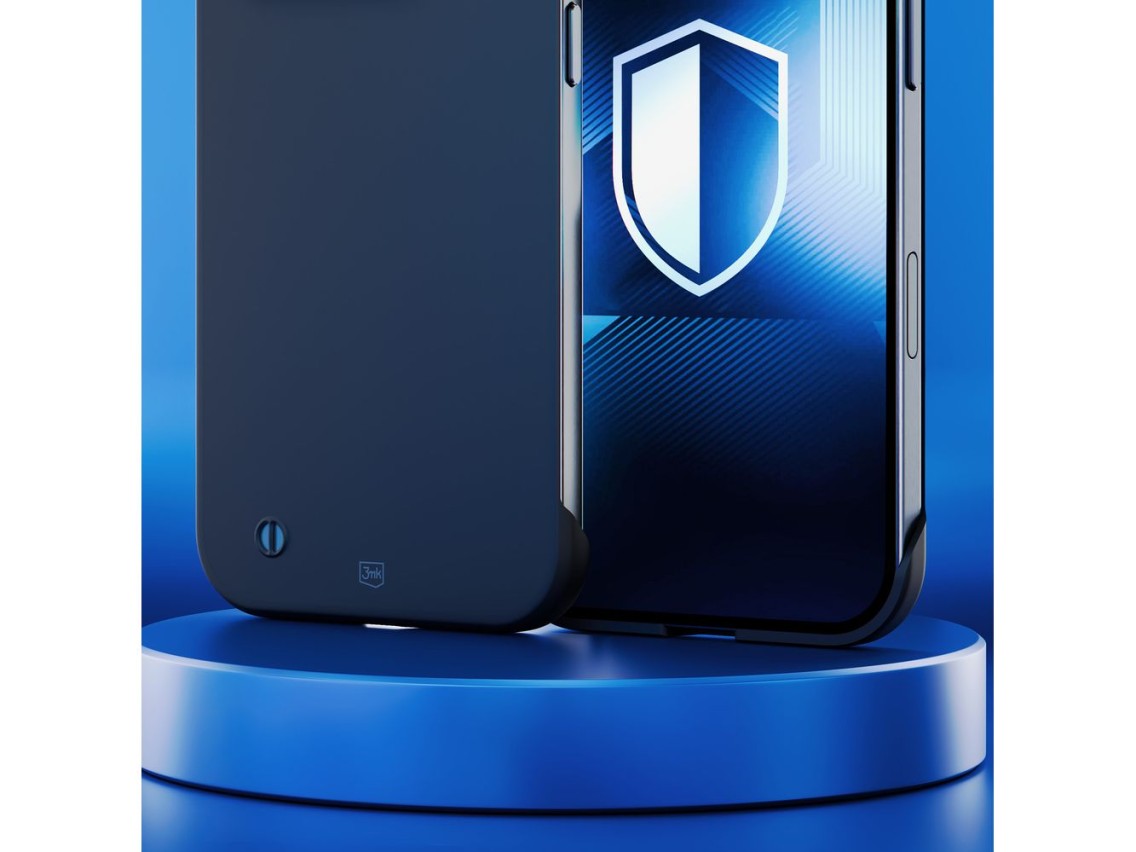 Funda mate 3mk Just20g para Apple iPhone 14 Pro Max - Negro mate