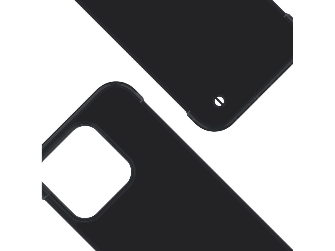 Funda mate 3mk Just20g para Apple iPhone 14 Pro Max - Negro mate