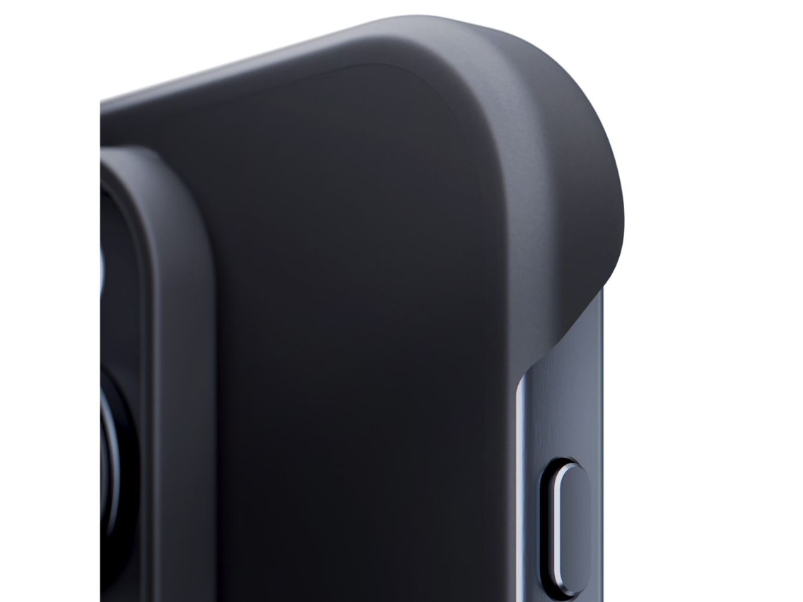 Funda mate 3mk Just20g para Apple iPhone 14 Pro Max - Negro mate