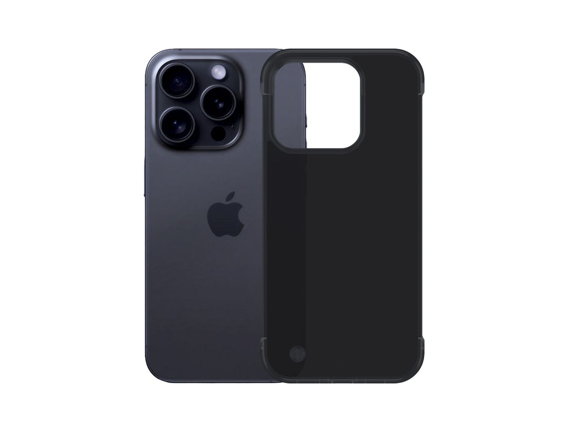 Funda mate 3mk Just20g para Apple iPhone 14 Pro Max - Negro mate