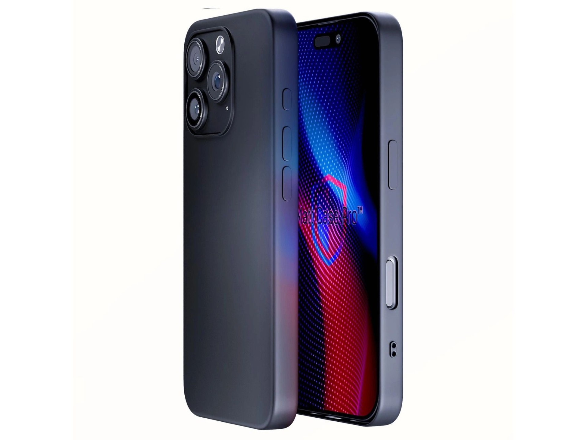 Funda mate 3mk Pro para Apple iPhone 16 Pro Max - Negra
