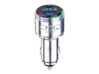 Transmisor 3 en 1 48W QC PD PPS USB-C USB-A 3mk Hyper Car Power Transmitter