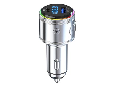 Transmisor 3 en 1 48W QC PD PPS USB-C USB-A 3mk Hyper Car Power Transmitter