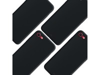 Funda 3mk Matt Case Pro para Apple iPhone SE 2022 - negro mate Funda 3mk Matt Case Pro para Apple iPhone SE 2022 - negro mate