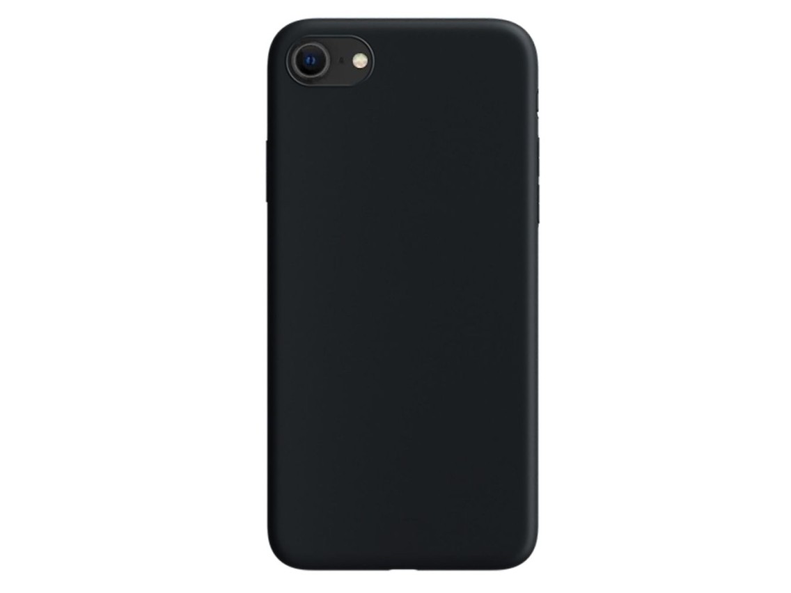 Funda mate 3mk Pro para iPhone SE 2020 - Negra
