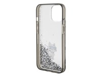 Funda Karl Lagerfeld Liquid Glitter Choupette para iPhone 15 - transparente Funda Karl Lagerfeld Liquid Glitter Choupette para iPhone 15 - transparente
