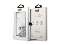 Funda Karl Lagerfeld Liquid Glitter Choupette para iPhone 15 - transparente Funda Karl Lagerfeld Liquid Glitter Choupette para iPhone 15 - transparente