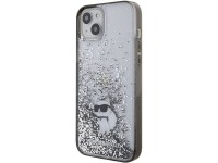 Capa transparente Karl Lagerfeld Liquid Glitter Choupette para iPhone 15 Plus Capa transparente Karl Lagerfeld Liquid Glitter Choupette para iPhone 15 Plus
