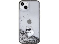 Capa transparente Karl Lagerfeld Liquid Glitter Choupette para iPhone 15 Plus Capa transparente Karl Lagerfeld Liquid Glitter Choupette para iPhone 15 Plus