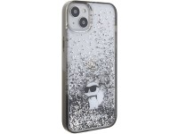 Capa transparente Karl Lagerfeld Liquid Glitter Choupette para iPhone 15 Plus Capa transparente Karl Lagerfeld Liquid Glitter Choupette para iPhone 15 Plus