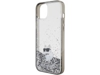 Capa transparente Karl Lagerfeld Liquid Glitter Choupette para iPhone 15 Plus Capa transparente Karl Lagerfeld Liquid Glitter Choupette para iPhone 15 Plus