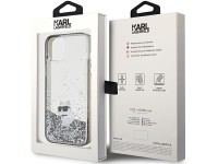Capa transparente Karl Lagerfeld Liquid Glitter Choupette para iPhone 15 Plus Capa transparente Karl Lagerfeld Liquid Glitter Choupette para iPhone 15 Plus
