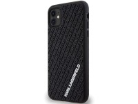 Karl Lagerfeld KLHCN613DMKRLK iPhone 11 / Xr 6.1" negro/negro carcasa rígida 3D de goma con múltiple Karl Lagerfeld KLHCN613DMKRLK iPhone 11 / Xr 6.1" negro/negro carcasa rígida 3D de goma con múltiple
