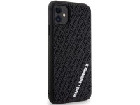 Karl Lagerfeld KLHCN613DMKRLK iPhone 11 / Xr 6.1" negro/negro carcasa rígida 3D de goma con múltiple Karl Lagerfeld KLHCN613DMKRLK iPhone 11 / Xr 6.1" negro/negro carcasa rígida 3D de goma con múltiple