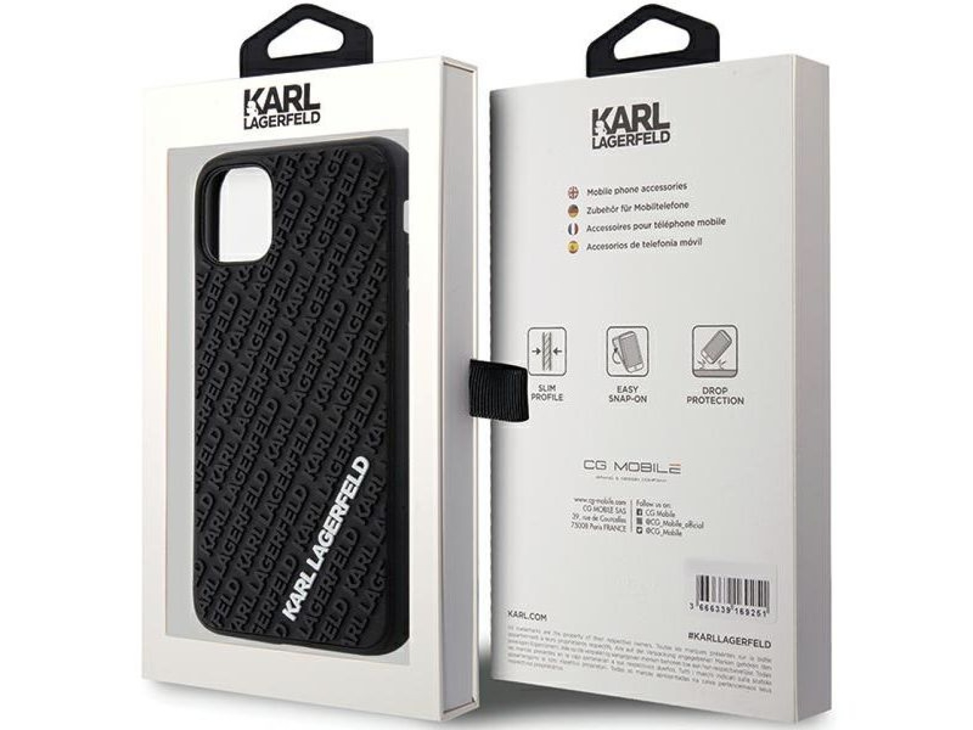 Karl Lagerfeld KLHCN613DMKRLK iPhone 11 / Xr 6.1