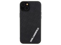 Karl Lagerfeld 3D Rubber Multi Logo case for iPhone 15 Plus - black Karl Lagerfeld 3D Rubber Multi Logo case for iPhone 15 Plus - black