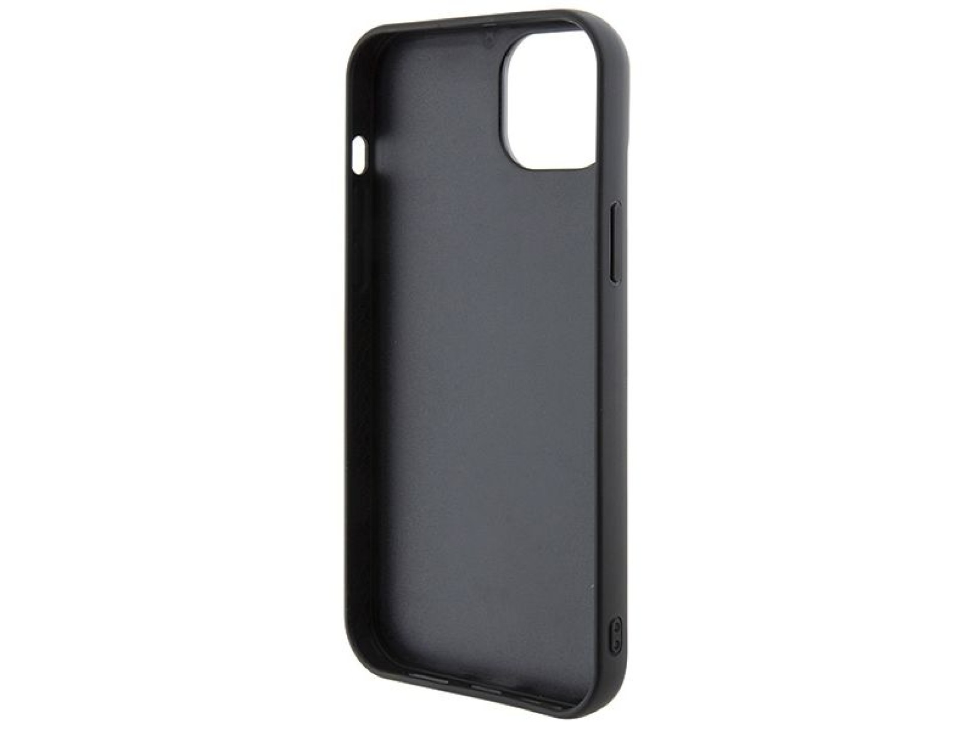 Karl Lagerfeld 3D Rubber Multi Logo case for iPhone 15 Plus - black