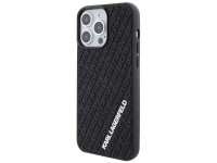 Funda Karl Lagerfeld 3D de goma con múltiples logotipos para iPhone 15 Pro Max - negra Funda Karl Lagerfeld 3D de goma con múltiples logotipos para iPhone 15 Pro Max - negra