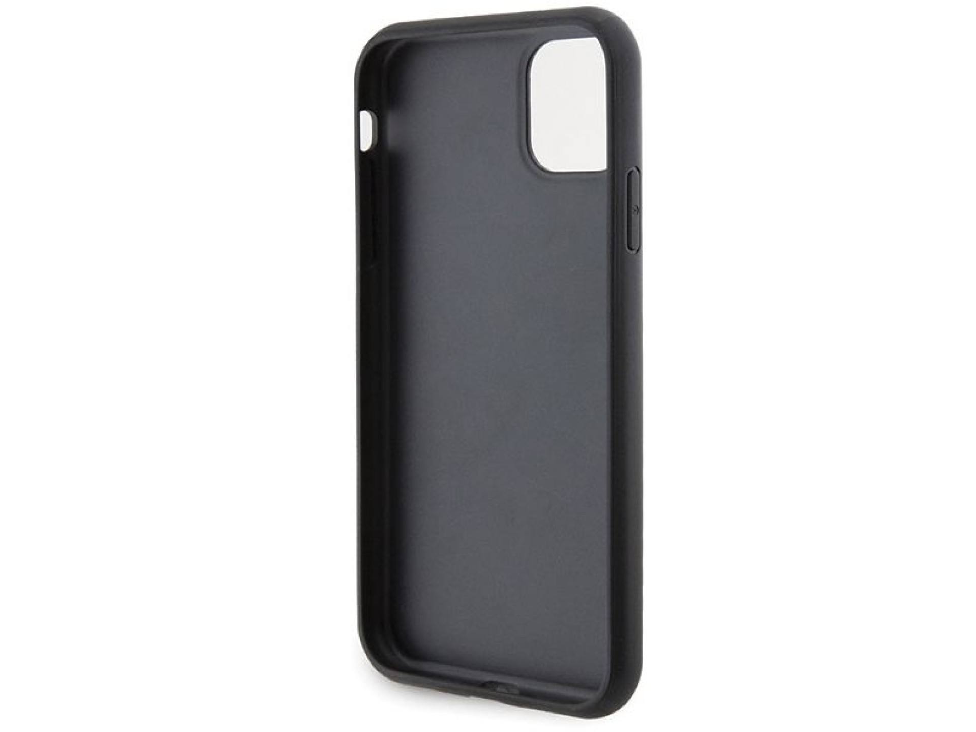 Funda Karl Lagerfeld con estampado acolchado K para iPhone 11 / Xr - negra