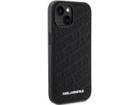 Karl Lagerfeld Quilted K Pattern case for iPhone 15 - black Karl Lagerfeld Quilted K Pattern case for iPhone 15 - black