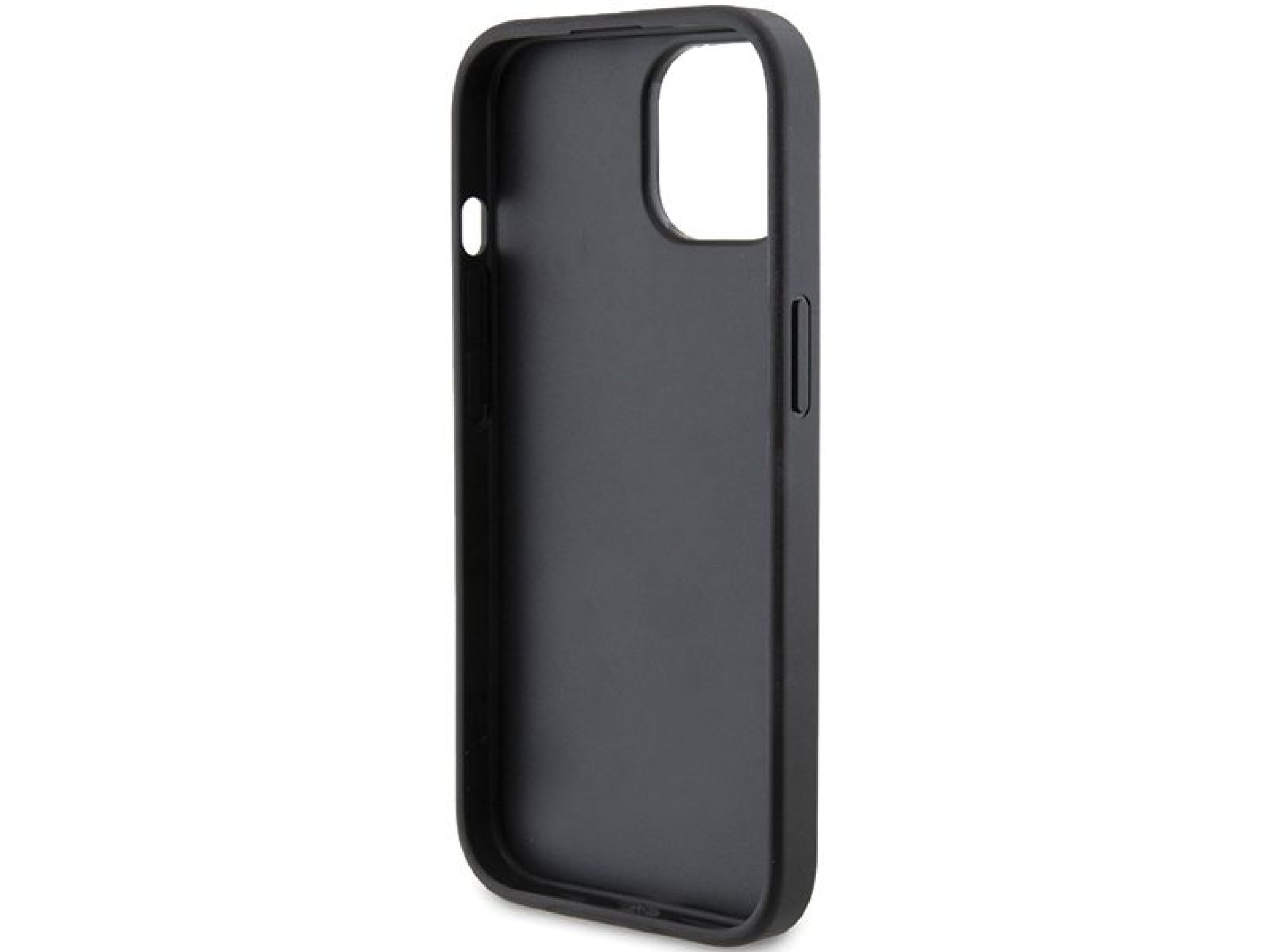 Karl Lagerfeld Quilted K Pattern case for iPhone 15 - black