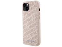 Karl Lagerfeld Quilted K Pattern case for iPhone 15 Plus / 14 Plus - pink Karl Lagerfeld Quilted K Pattern case for iPhone 15 Plus / 14 Plus - pink