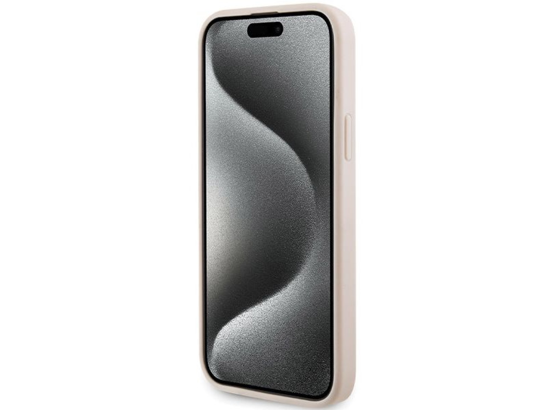 Karl Lagerfeld Quilted K Pattern case for iPhone 15 Plus / 14 Plus - pink