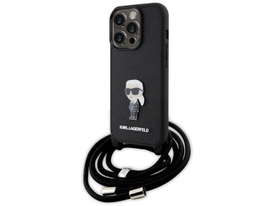 Funda Karl & Choupette para iPhone 15 Pro - Negra Funda Karl & Choupette para iPhone 15 Pro - Negra
