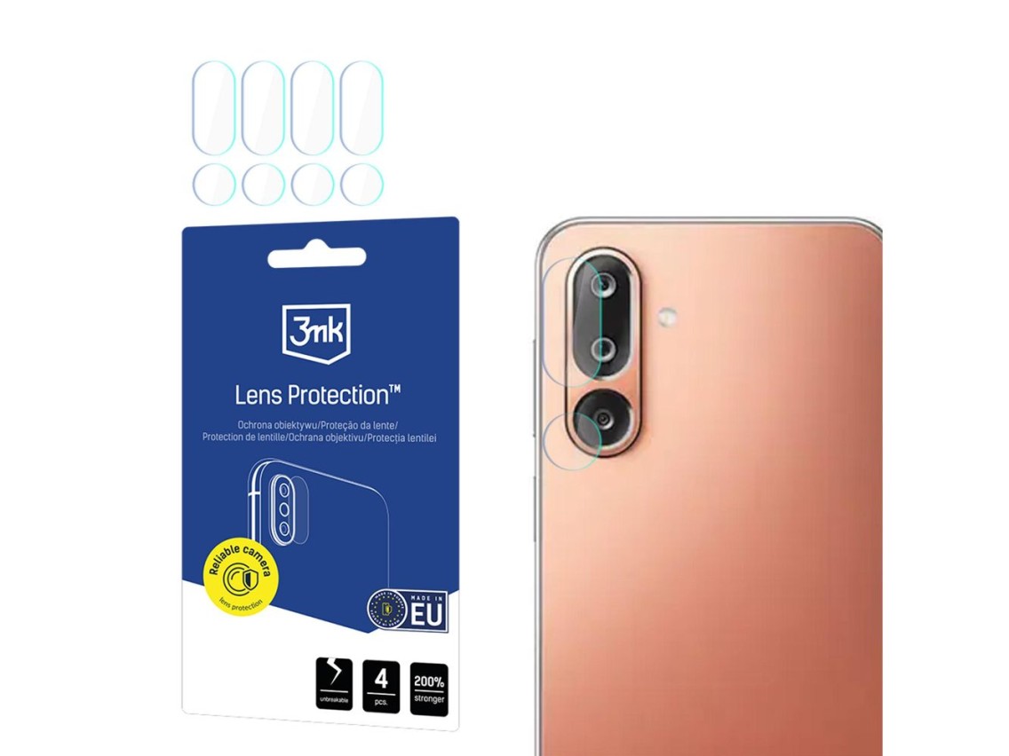 Cristal híbrido para lente de cámara 3mk Protección de lente para Samsung Galaxy M36