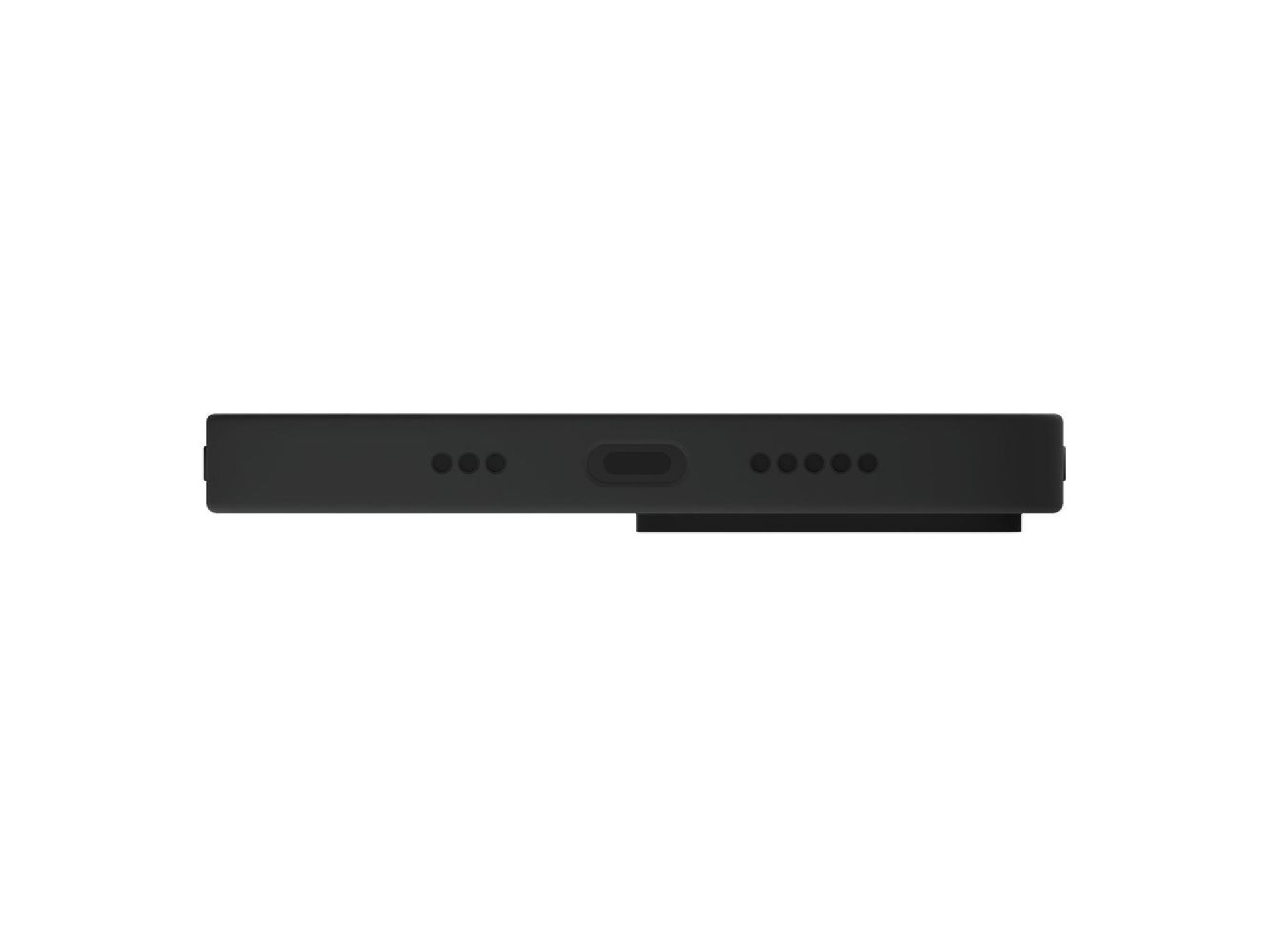 Capa de silicone 3mk para Samsung Galaxy A17 5G - Preta
