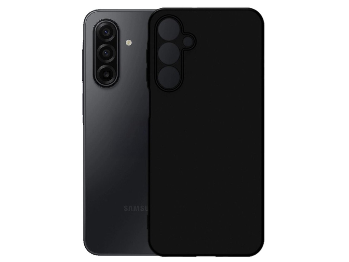 Capa de silicone 3mk para Samsung Galaxy A17 5G - Preta