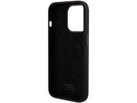 Capa Karl Lagerfeld Ikonik Metal Pin em silicone para iPhone 15 Pro - preta Capa Karl Lagerfeld Ikonik Metal Pin em silicone para iPhone 15 Pro - preta