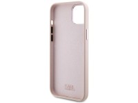 Funda de silicona Karl Lagerfeld Choupette con pin metálico para iPhone 15 Plus / 14 Plus - Rosa Funda de silicona Karl Lagerfeld Choupette con pin metálico para iPhone 15 Plus / 14 Plus - Rosa
