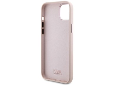 Funda de silicona Karl Lagerfeld Choupette con pin metálico para iPhone 15 Plus / 14 Plus - Rosa Funda de silicona Karl Lagerfeld Choupette con pin metálico para iPhone 15 Plus / 14 Plus - Rosa